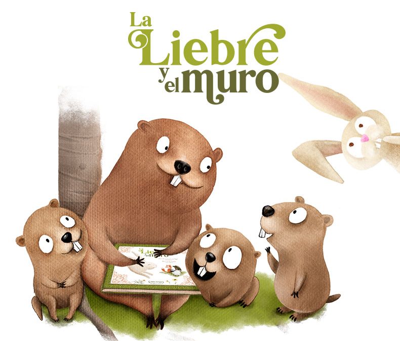 La liebre y el muro