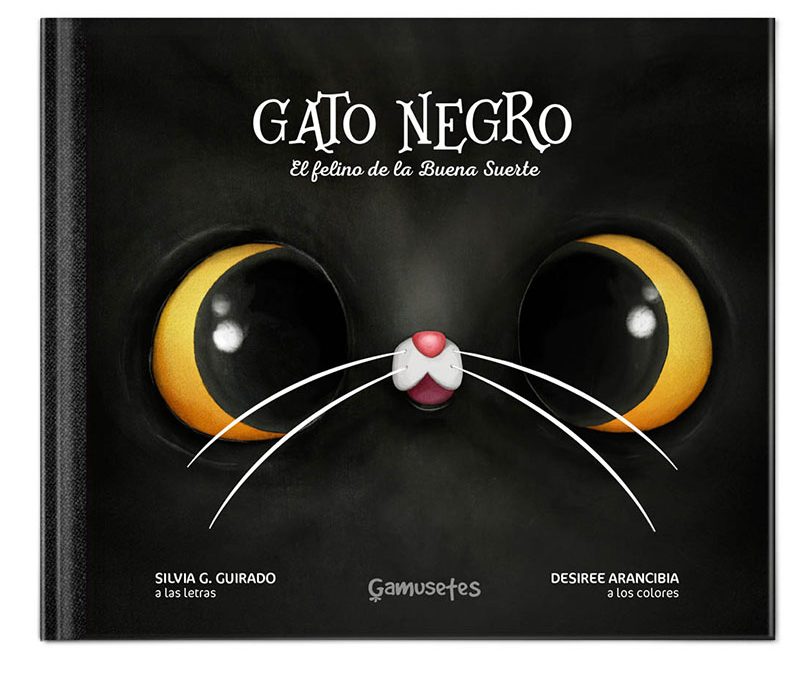 Gato negro, el felino de la buena suerte